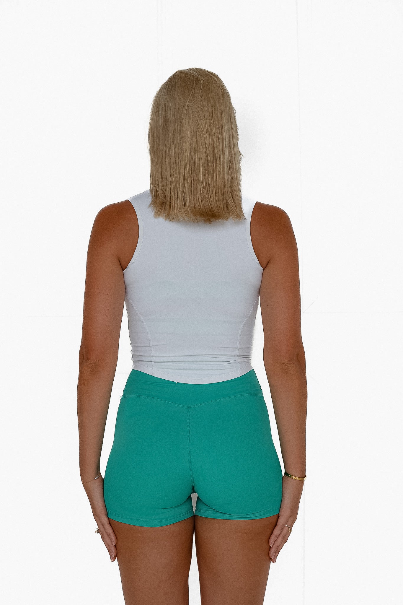 ELEVATE BIKE SHORTS 4" - KELLY GREEN