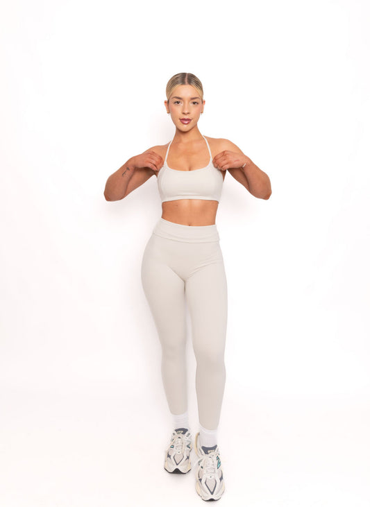 Aroha Leggings - Seashell